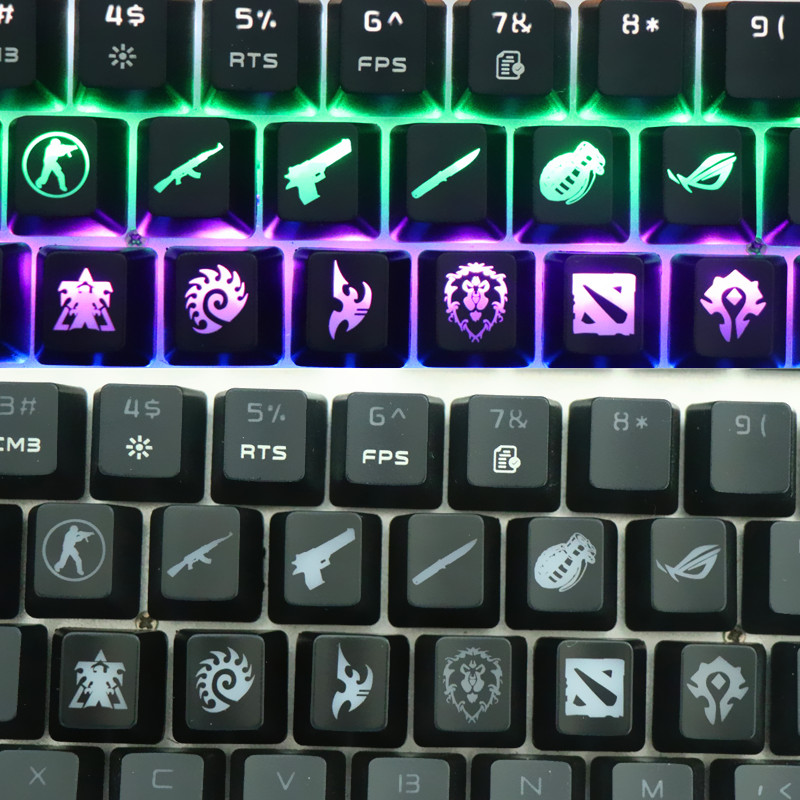 Gaming Accessories Aesthetic - Teclas para juegos CS GO, teclas