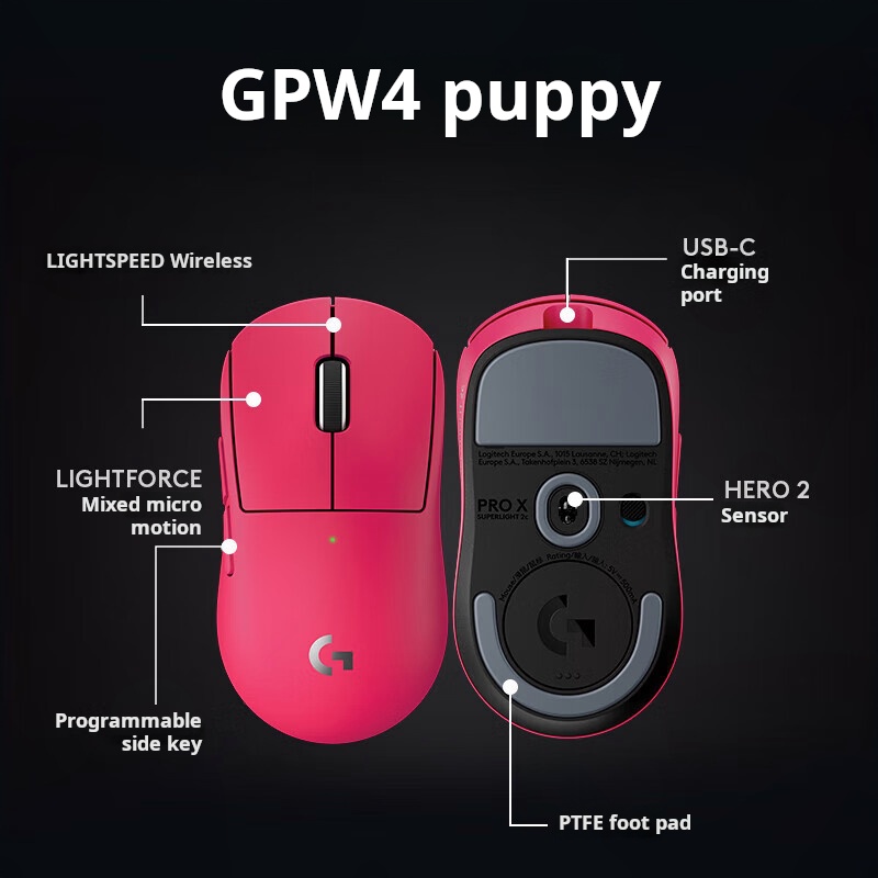 Ratón inalámbrico para juegos  - Logitech Mouse G Pro X Superlight reseña y precio