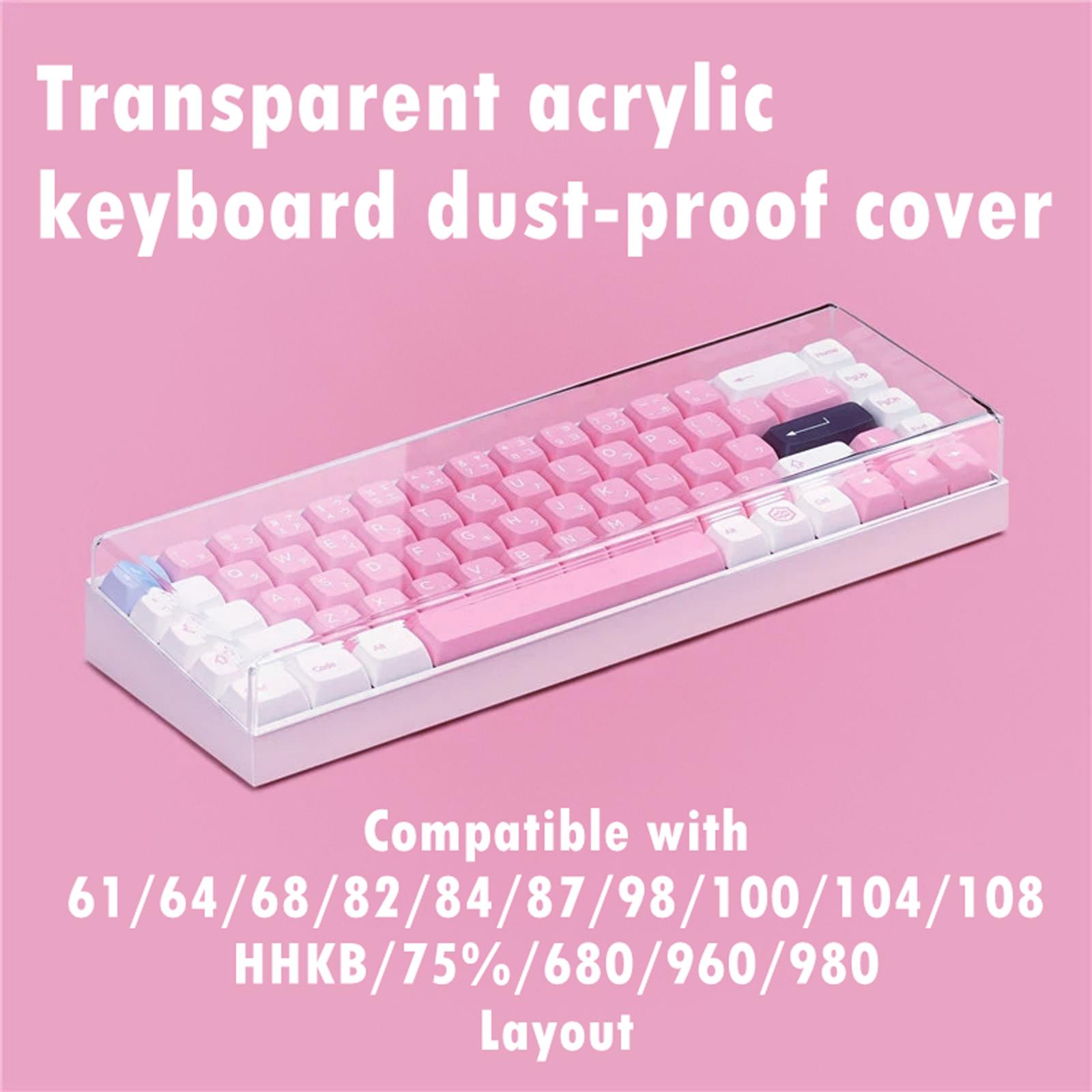 Cubierta antipolvo para teclad - Gaming Accessories Aesthetic reseña y precio