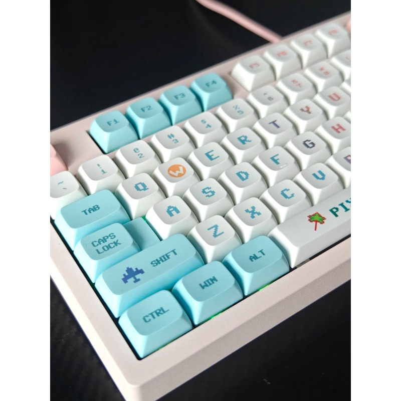 Teclas Temáticas Estilo Pixel, - Gaming Accessories Aesthetic reseña y precio