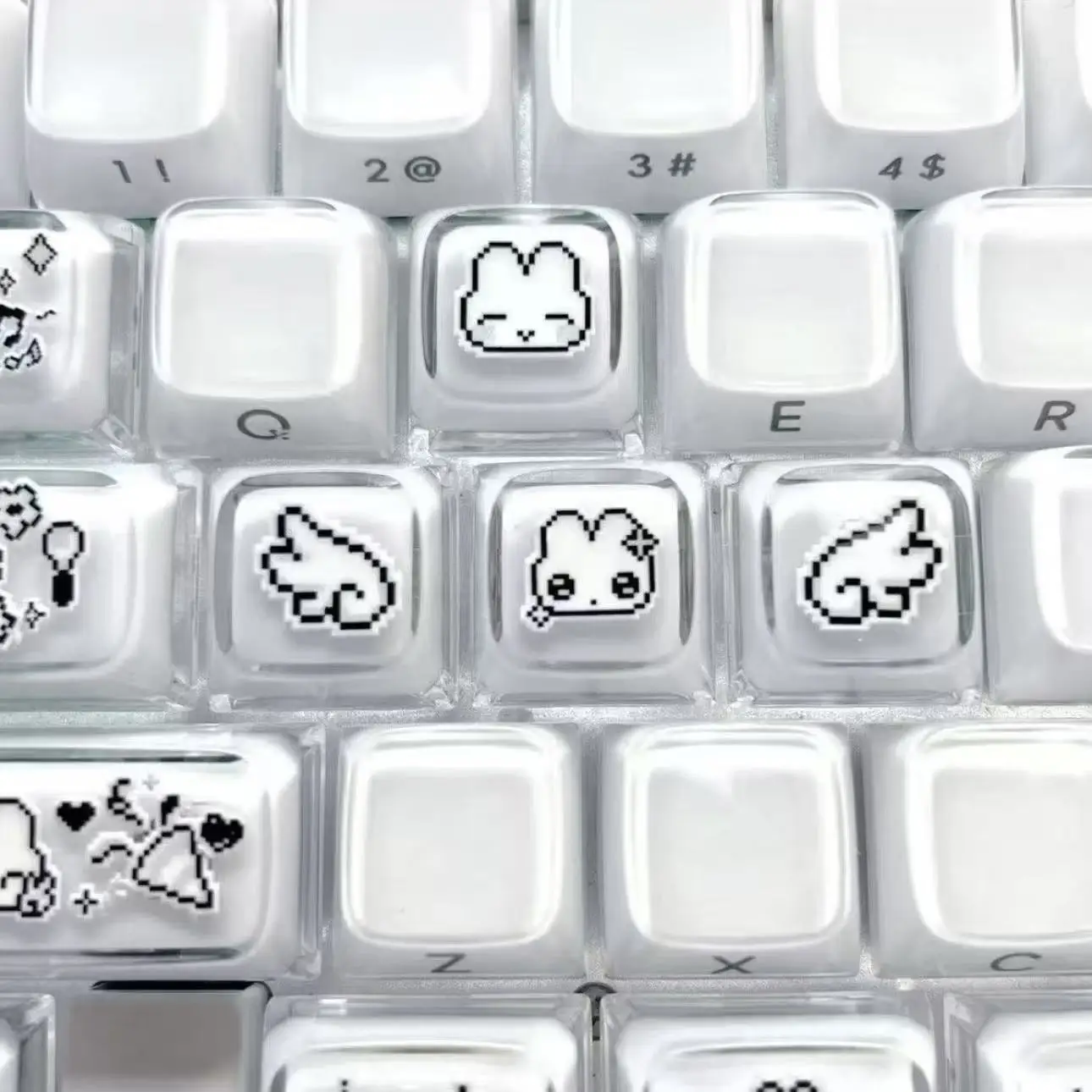 Juego de 4 teclas con diseño d - Gaming Accessories Aesthetic reseña y precio